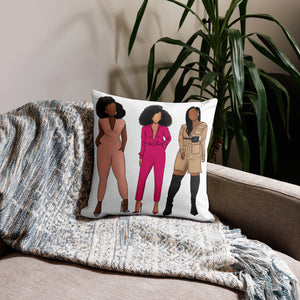 Boss Ladies Square Pillow 18x18