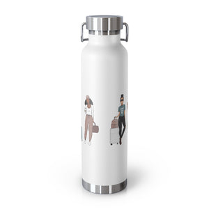 Travel Ladies Vacuum Insulated Thermos 22oz