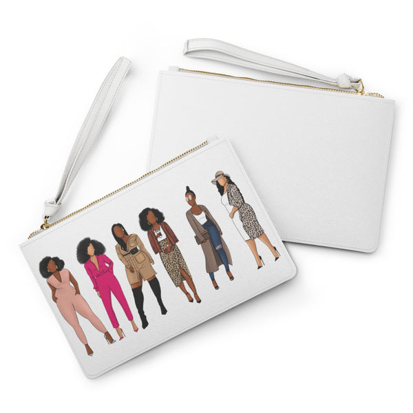 Boss and Brunch Ladies Vegan Leather Clutch