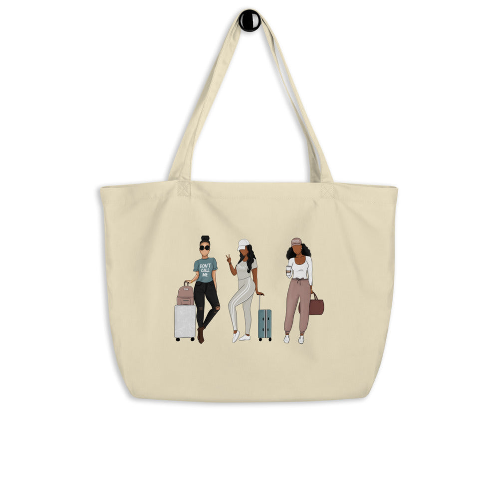 Travel Ladies Eco Tote Bag (Large)